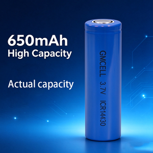 Batterie Li-ion personnalisée ICR14430 3.7V 650mAh, cellule au lithium 14500 AA pour applications OEM - Product Image 6