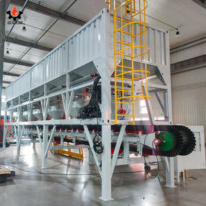 Máquina dosificadora transportadora de tolva de pesaje de cemento de grava de arena agregada de hormigón de 30m3 para proyecto de mezcla de arena - Product Image 4
