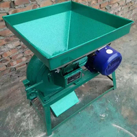 Vente chaude de machines électriques pour l'Afrique, moteur à essence, moulin à riz, haricots, maïs, broyeur à haute efficacité, machine de traitement des aliments