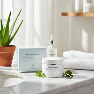 Niacinamide Aloe Vera Crème 100ml Éclaircissant Blanchissant Hydratant Acide Hyaluronique Centella Beurre de Karité Principal - Product Image 3