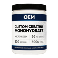 Créatine monohydrate en poudre, vitamines, minéraux, croissance musculaire, équilibre électrolytique, stimulant cérébral, soutien immunitaire, énergie rapide