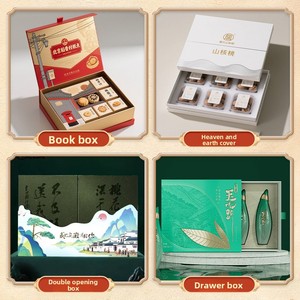 Caja de Regalo de Carne de Res Laochuan del Este de Sichuan, Caja de Embalaje Personalizada de Alta Gama para Especialidades Emblemáticas - Product Image 3