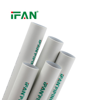 Tuyau d'eau PEX IFAN de couleur blanche 12-32 mm à faible expansion thermique, barrière anti-oxygène, pour chauffage et refroidissement radiant