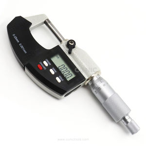 0-25MM/0-1 "micrometro elettronico digitale a 2 vie al micrometro esterno con scala incisa al Laser - Product Image 1