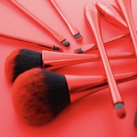 Pinceaux de maquillage personnalisés avec logo unique, marque privée, pinceaux de maquillage professionnels de luxe de haute qualité