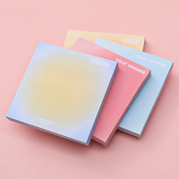Blocs-notes adhésifs personnalisables en gros, papier mémo autocollant, conception de logo personnalisé, utilisation au bureau/à l'école/à la maison, taille personnalisée, OEM
