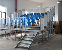 Tribunes modulaires en métal, tribunes temporaires multi-usages, sièges de tribunes de stade pour l'extérieur