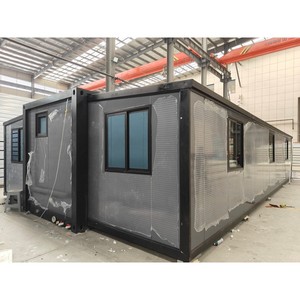 <span class=keywords><strong>Maison</strong></span> conteneur pliable en acier moderne et extensible, villa préfabriquée 2-3 chambres pour usage commercial, disponible en version 20 pieds avec salle de bain - Product Image 4
