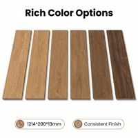 Plancher stratifié robuste de 10 mm, qualité E0, écologique, imperméable, en HDF, à grain de bois, pour salon et hôtel