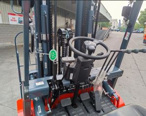 Heli truk Forklift CPC20 2Ton 3.8Ton LPG Diesel listrik daya 3m 6m Triplex tiang untuk gudang konstruksi Port logistik - Product Image 5