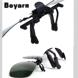 BOYARN-<span class=keywords><strong>gafas</strong></span> de sol polarizadas ultraligeras con Clip, lentes de visión nocturna para conducir de 3 tamaños, antirrayos UVA, unisex - Product Image 4