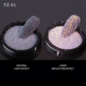 Nouvelles perles rondes miniatures 3D <span class=keywords><strong>effet</strong></span> sirène magique, caviar pour ongles réfléchissant avec <span class=keywords><strong>effet</strong></span> <span class=keywords><strong>bulle</strong></span> laser, en cristal de verre et strass - Product Image 5