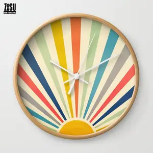 Horloge décorative murale simple Décoration d'intérieur Horloge d'art de conception nordique moderne minimaliste