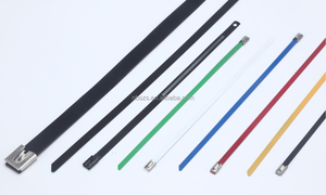 Morsetto <span class=keywords><strong>per</strong></span> fascetta <span class=keywords><strong>per</strong></span> cavo in acciaio inossidabile professionale autobloccante in plastica spruzzata - Product Image 5