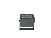 Projecteur LED RGBW étanche IP65 DMX512 en aluminium, alimenté par batterie, pour clubs, fêtes, hôtels