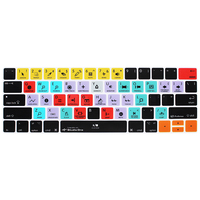 Función Teclas de atajos Protector de cubierta de teclado de silicona para Macbook Pro Air 13 14 15 16 A2681 A2442