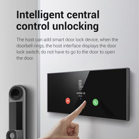 Control de hogar inteligente de 12 pulgadas con kits y sistemas de hogar inteligente y control de puerta de enlace Tuya Zigbee para pantalla de control de centro de hogar inteligente