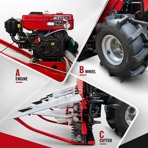 Mietitrebbiatrice semovente leggera e facile da usare per agricoltori anziani e donne - Product Image 3