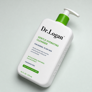 Nettoyant visage quotidien non moussant hydratant pour peaux sèches et sensibles 16 fl oz – Crème nettoyante douce et hydratante pour le visage - Product Image 1
