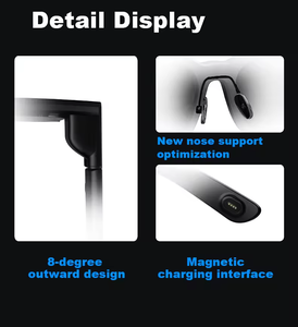 Inmo Air 2 Lunettes intelligentes <span class=keywords><strong>AR</strong></span> avec anneau de caméra/commande vocale Affichage de la musique et du film Lunettes intelligentes <span class=keywords><strong>AR</strong></span> <span class=keywords><strong>VR</strong></span> - Product Image 4