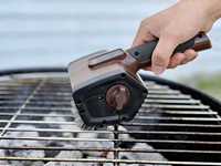 Brosse de nettoyage électrique rotative 3-en-1 pour barbecue extérieur 3000 mAh, professionnelle, sans fil, avec LED