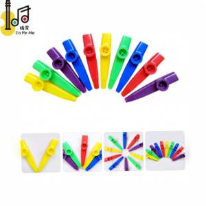 Kazoo Personalizado con Logotipo, Diafragma de Plástico Amarillo para Kazoo, para la Educación Musical, para Actividades al Aire Libre con Amigos, Duradero, en Oferta - Product Image 1