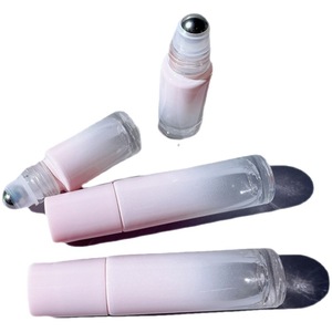 Botella de vidrio de 5 ml para muestras, botella roll-on para aceites esenciales y perfumes, botella para masajes con tapa, para todo tipo de piel, envase cosmético - Product Image 3