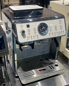 Máquina de Espresso Semiautomática de Acero Inoxidable Eléctrica con Molinillo, para Cafeterías, Autocaravanas, Exteriores y Hoteles, Venta al Por Mayor - Product Image 6