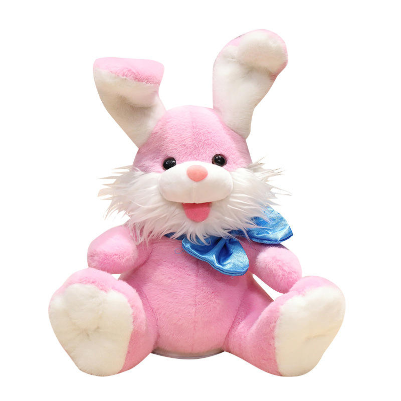 Modelo de batería inglés de conejo Rosa peek-a-boo