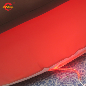 Bơm hơi khổng lồ màu Đỏ bánh hamburger bóng không thấm nước 8-10ft Kích thước Oxford vải bơm điện lạm phát cho eyecatching đạo cụ - Product Image 6