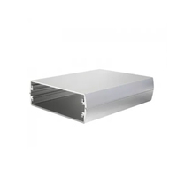 Boîtier en aluminium anodisé Boîtier d'instrument électronique en métal Boîte de jonction Boîtier PCB