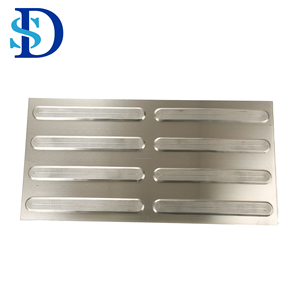 Indicateurs de surface au sol tactiles en acier inoxydable Tapis indicateur <span class=keywords><strong>tactile</strong></span> pour pavés Ss Tapis indicateur <span class=keywords><strong>tactile</strong></span> - Product Image 6