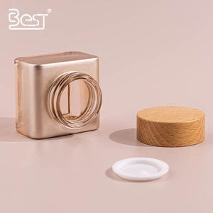 Envase cosmético de plástico personalizado y vidrio de lujo, 30g-50g, tarros decorativos, tapas para crema de ojos, loción para el cuidado personal - Product Image 3