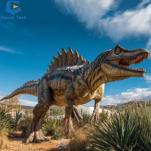 Modèle de dinosaure T-Rex grandeur nature de conception de parc à thème jurassique SGD88, dinosaure animatronique certifié CE pour parc d'aventure extrême - Product Image 5