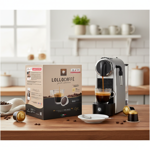 Capsule di Caffè Compatibili Bialetti 100 Pezzi Lollo Miscela Oro e K-Cups 0,13g/Capsula - Product Image 3