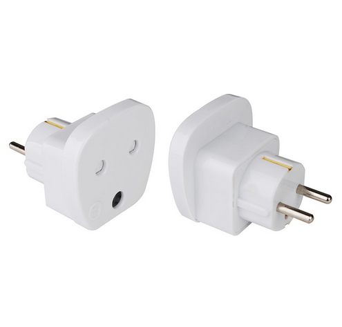 High Quality South African to German Plug Travel Adapter Plug