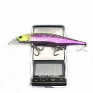 Haut à droite M084 leurre méné flottant de haute qualité hochets appâts durs leurre de pêche à l'achigan <span class=keywords><strong>Jerkbait</strong></span> Pesca - Product Image 4