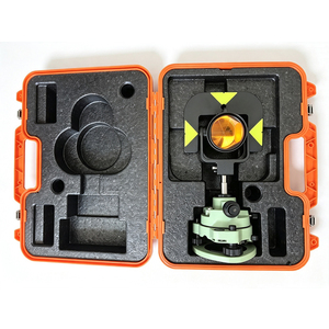 Prisma con Adaptador y Trípode, Sistema de Prisma Óptico con Plomada para Estación Total, Conjunto de Trípodes para Instrumentos de Topografía - Product Image 3