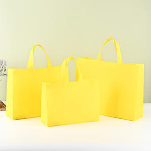 Bolsa de mano Spunbond no tejida reciclable ecológica, bolsa de compras reutilizable de Material PP y PC con logotipo personalizado plegable - Product Image 5