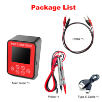 Testeur de courbes VI WOYO PL026 pour composants électroniques : transistors, diodes, régulateurs de tension, condensateurs, résistances