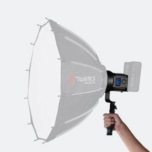 Tolifo SK-120DS 135W 5600K Lumière de studio vidéo LED COB à monture Bowens avec <span class=keywords><strong>effet</strong></span> de couleur - Product Image 2