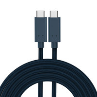 Câble coaxial USB 4 40 Gbit/s 8K60Hz 100W 5A PD à charge rapide, ultra-mince OD 3,5 mm, câble de données vidéo souple pour lunettes VR AR MR et PC