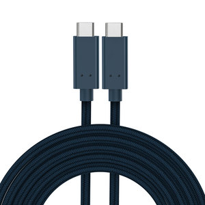 USB 4สายโคแอกเชียล40Gbps 8K60Hz 100W 5A PD ชาร์จเร็วพิเศษ3.5มม. สายข้อมูลวิดีโอแบบนุ่มสำหรับ <span class=keywords><strong>VR</strong></span> AR MR แว่นตา PC - Product Image 1