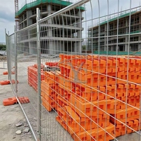 Clôture de contrôle des foules prête à l'emploi YC, barrières de contrôle en acier haute résistance, barrière en acier soudée sans soudure