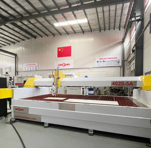 セラミックタイル石ウォータージェット5軸ウォータージェット切断機4020ウォータージェットカッターCNCウォータージェットカット機 - Product Image 1