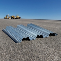 Plancher ouvert léger à grande portée pour usine, centre commercial, dalle de plancher en acier et béton