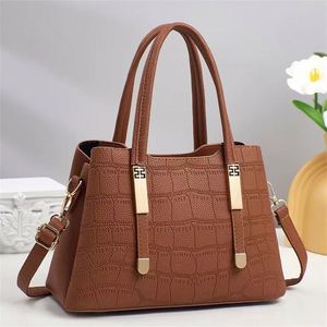 Sac à main pour femme en cuir PU effet crocodile de haute qualité, sac bandoulière fourre-tout, idéal pour un cadeau - Grande Vente - Product Image 1