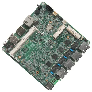 لوحة أم صناعية إنتل الجيل الرابع Atom baytrail nano-itx مع شبكة إنتل i226 4* Mini PCIe TPM2.0 2* USB لخادم كمبيوتر صغير