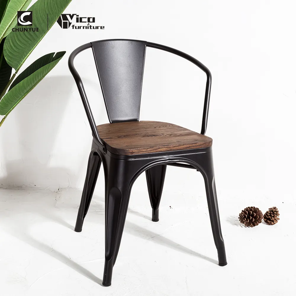 cheap restaurant cafe steel pipe chair