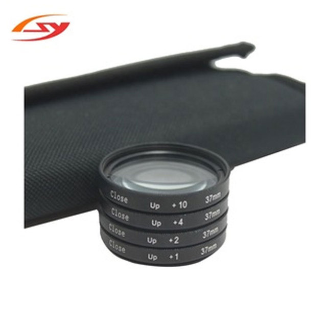 Popular 37mm 4 in 1 Camera Macro Lens Filters Kit +1+2+4+10 Close up Glass Filter